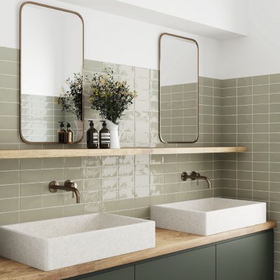 Мозаика 20068 Темари яблочно-зеленый матовый 29,8*29,8