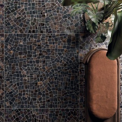 Мозаика EB3O Calacatta San Babila Mosaico Rombi Lappato 30.5x35.2