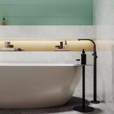 Плитка FMD041 Каприччо белый глянцевый 20x10