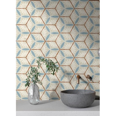 Керамогранит ENPTR6036MT2225 Kaleidoscope Green Matt 220х250х8