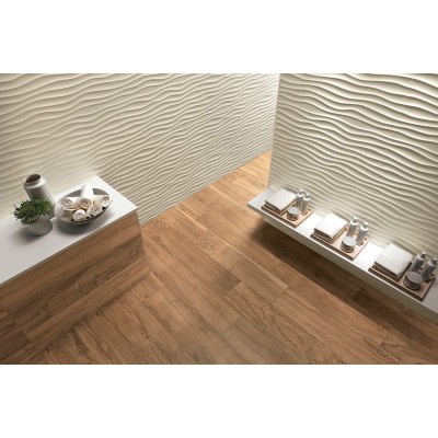 Плитка 8DSL (8DSG) 3D Wall Solid White Glossy 40x80