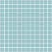 Мозаика 20070N Темари бирюза матовый 29,8*29,8