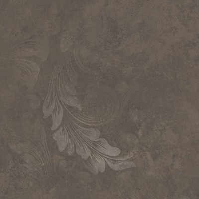 Керамогранит KM4040G0081N Хадду коричневый матовый декорированный 40,2x40,2x0,8