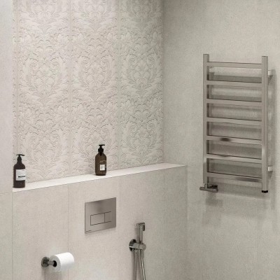 Керамогранит SBD065/SG6475 Декор Монсеррат серый светлый матовый обрезной 60х60