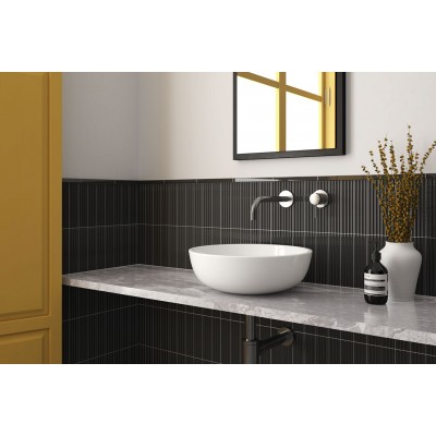 Плитка 28484 Costa Nova Onda White Glossy 5x20