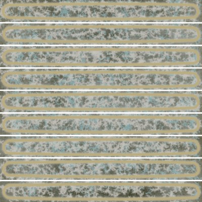 Плитка KMD2SOB001BN Декор чипсет Далия зелёный светлый глянцевый 20x20x0,95