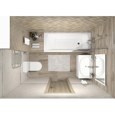 Мозаика MM60065 Декор Amber мозаичный микс 20х60