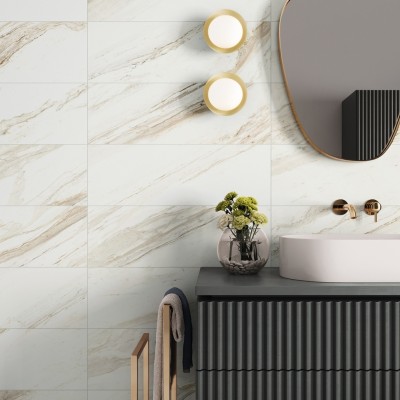 Плитка 620110000126 Trevi White Trapezium Matt 31.4x18