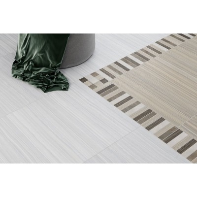 Керамогранит K948276LPR01VTE0 Serpeggiante Вставка кремовый 7.5х7.5