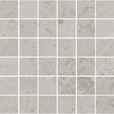 Мозаика DD205320/MM Декор Про Лаймстоун серый светлый матовый мозаичный 30х30