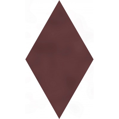 Плитка KMD2SRB012BN Декор Риад бордовый глянцевый 13,5x7,8x0,9