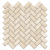 Плитка 190/004T Декор Контарини бежевый мозаичный глянцевый 31,5x30x0,9