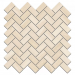 Плитка 190/004T Декор Контарини бежевый мозаичный глянцевый 31,5x30x0,9