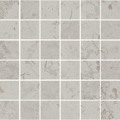 Мозаика DD205320/MM Декор Про Лаймстоун серый светлый матовый мозаичный 30х30