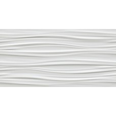 Плитка 8SBW 3D Wall Ribbon White Matt. 40x80