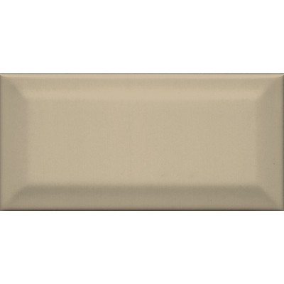 Плитка 16052 Клемансо беж тёмный грань 7.4*15