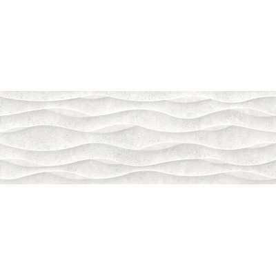 Плитка 40307 Ground White Decor/33,3X100X0,98/R 33,3x100