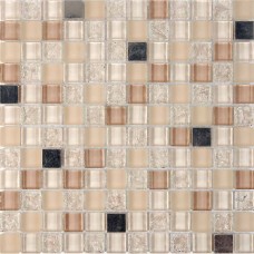 Мозаика PIX716 Мозаика из стекла и металла 23x23 300х300x8