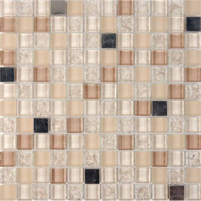 Мозаика PIX716 Мозаика из стекла и металла 23x23 300х300x8