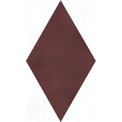 Плитка KMD2SRB012BN Декор Риад бордовый глянцевый 13,5x7,8x0,9