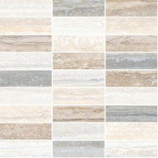 Мозаика PIX720 Мозаика из мрамора и стекла 15x15 300х300x8