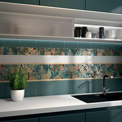 Плитка HGD/A493/19056 Декор Пальмейра 2 9,9х20