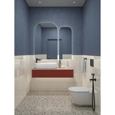 Плитка KM6012B0141R Таделакт бирюзовый матовый обрезной 60x119,5x0,9