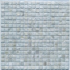 Мозаика PIX769 из натурального перламутра Super White 15*15 300х300х2