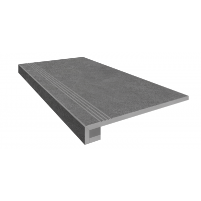 Ступени Комплект Ступень LN03 Luna 33x120 неполированная с бортиком + Подступенок 14.5x120