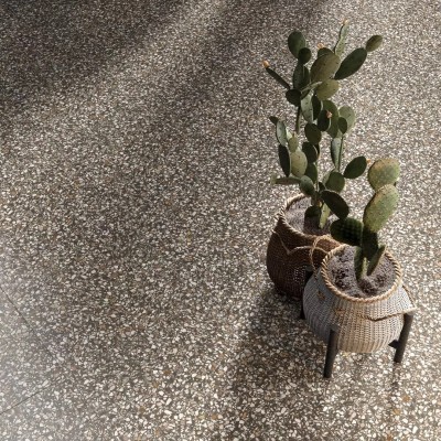 Ступени KM6060G0021RGCF Ступень фронтальная клееная Бричиола чёрный матовый обрезной 33x60x0,9