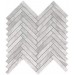 Плитка 9SHB Marvel Bardiglio Grey Herringbone Wall 30,5x30