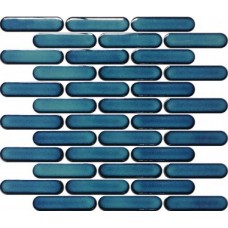 Мозаика R-344 керамика глянцевая (2,3*9,8) 30*30