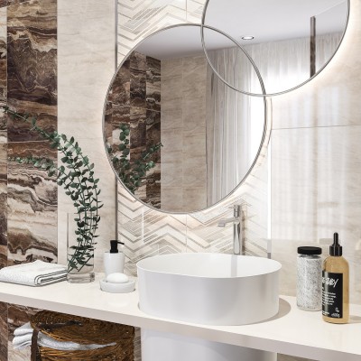 Плитка 588871001 Бордюр Atlas Dark 63x7,5