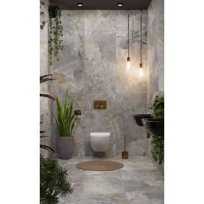 Керамогранит LC211 States White Lapato Carving 60x120