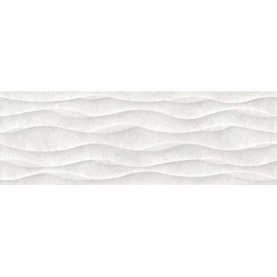 Плитка 40307 Ground White Decor/33,3X100X0,98/R 33,3x100