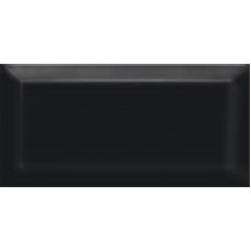 Плитка 19041 N Бланше черный грань глянцевый 20х9,9