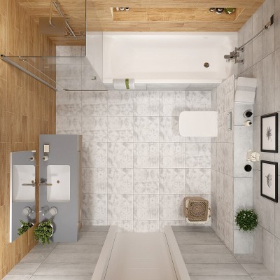 Керамогранит G-80/MR/p01 Home Wood 7,6x60