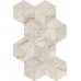 Мозаика AYLR Marvel Diva White Everest Mosaico Hex Lapp 40,3х23,3