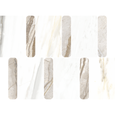 Мозаика 600110000978 Stellaris Ivory Mosaico Argan Lux 36.8x26.9