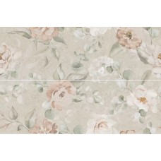 Плитка AZ/B051/2x/14059R Панно Риккарди 2 бежевый матовый обрезной 80x120