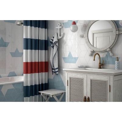 Керамогранит 22689 Rhombus Cream Smooth 14x24