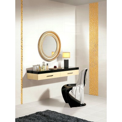 Мозаика 16096 Shapes D.HORIZON White 30x30