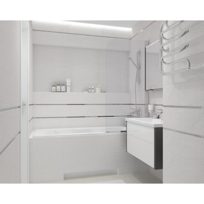 Плитка 60095 Story черный мозаика 20х60