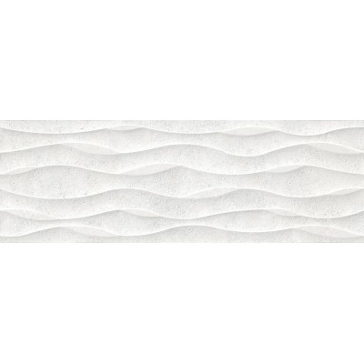 Плитка 40307 Ground White Decor/33,3X100X0,98/R 33,3x100