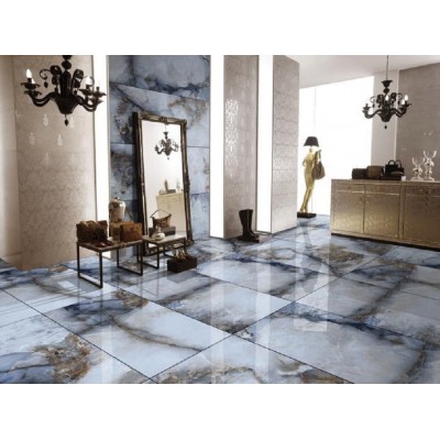 Керамогранит CR210 Jakarta Blue carving 600x1200x9