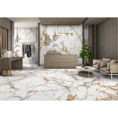 Керамогранит ENMAR1001GL60120 Sahara Bianco Glossy 120x60x0.9