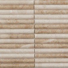 Мозаика PIX346 Capuccino, Convex матовая 20х151 300х305х12