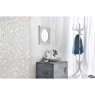 Мозаика 16096 Shapes D.HORIZON White 30x30