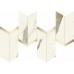 Мозаика AF8X Marvel Calacatta Sublime Mosaico Chevron Lappato 19,2x46,3