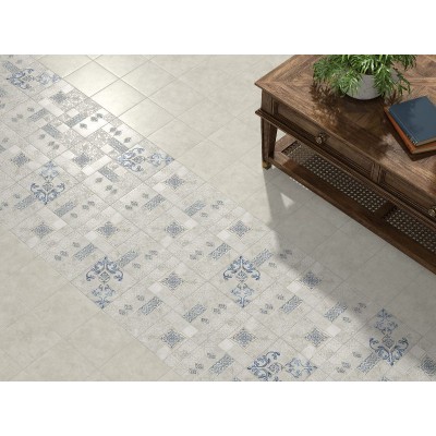 Плитка BLD053 Сиена серый светлый матовый 15x3